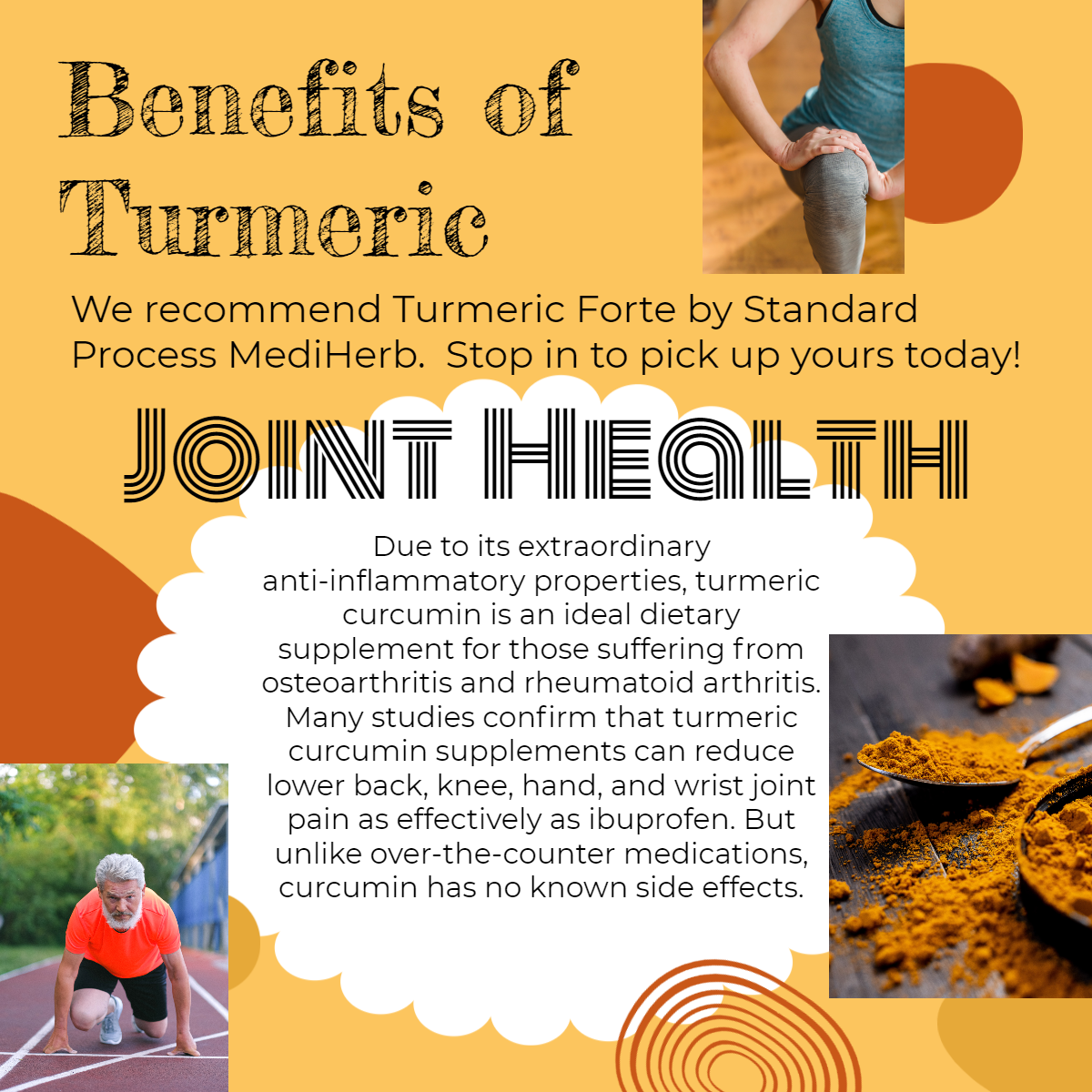 Turmeric for joint health